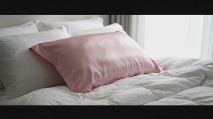 CLINQ – SILK Pillow (100% Mulberry Silk) - Cream